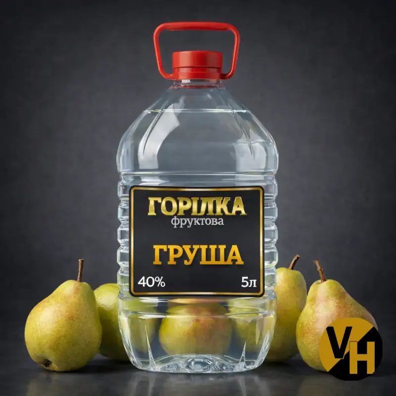 Горілка Груша 5л (ПЕТ)